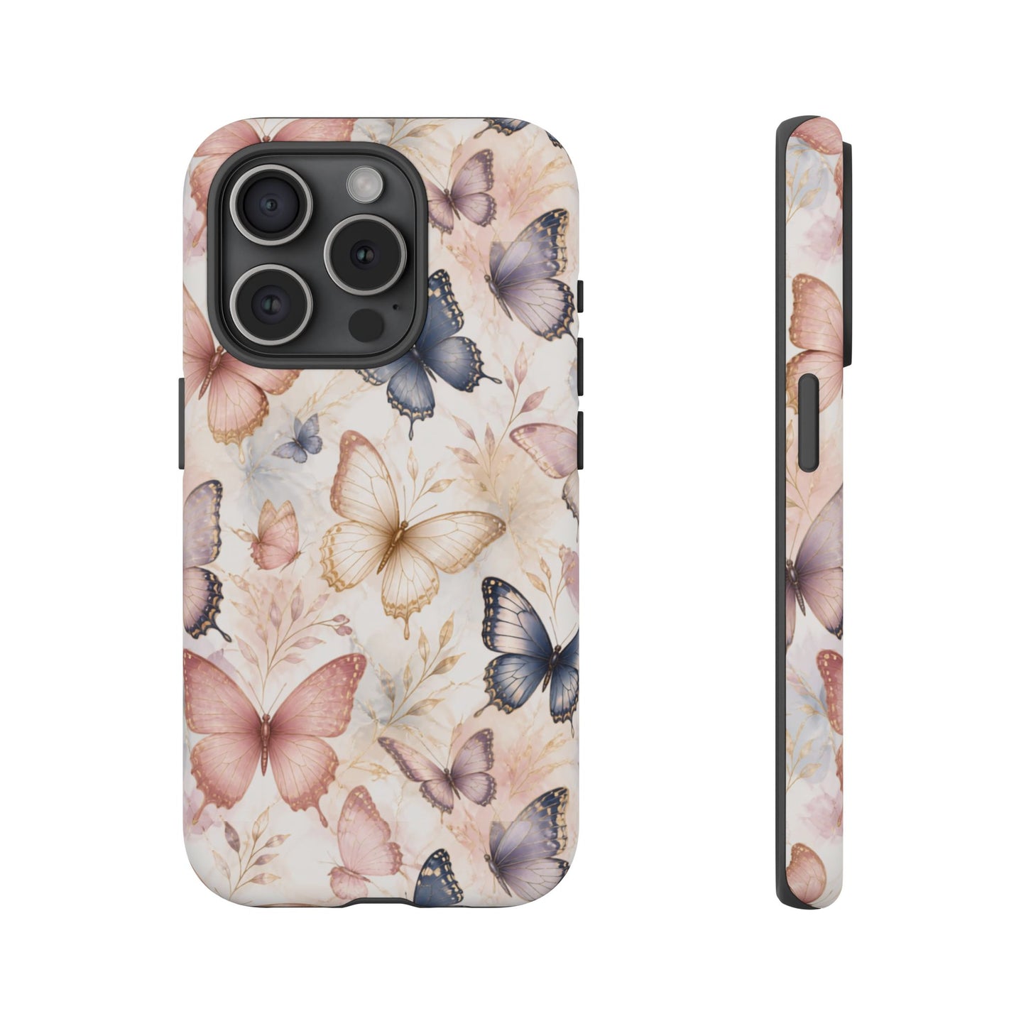 Butterfly Pastels Phone Case: Tough Case for iPhone and Samsung Galaxy devices