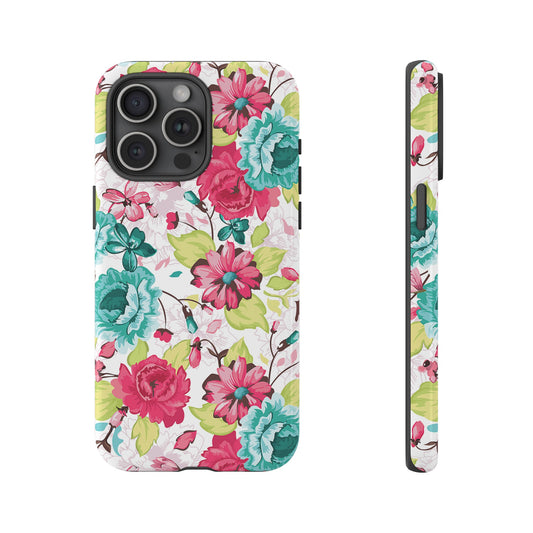 FLORES: Elegant phone case for iPhone, Samsung Galaxy and Pixel devices