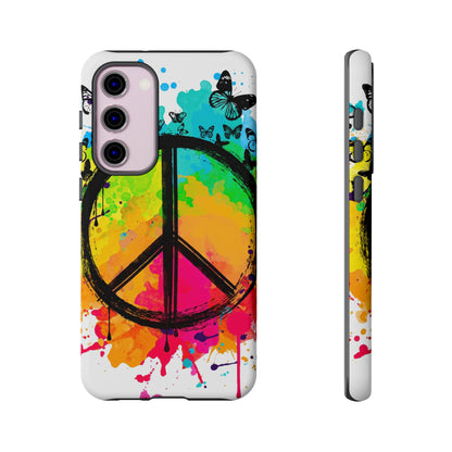 Peace Bloom: Inspiring Phone Case for iPhone and Samsung Galaxy
