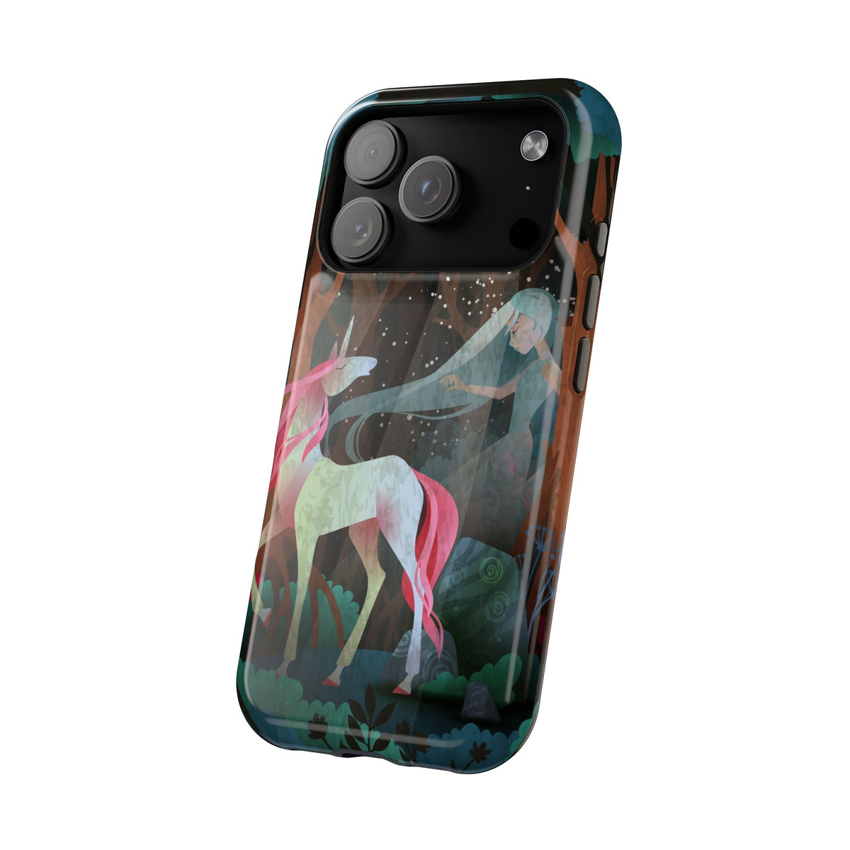 Fairy & Unicorn: Enchanted MagSafe Phone Case for iPhone