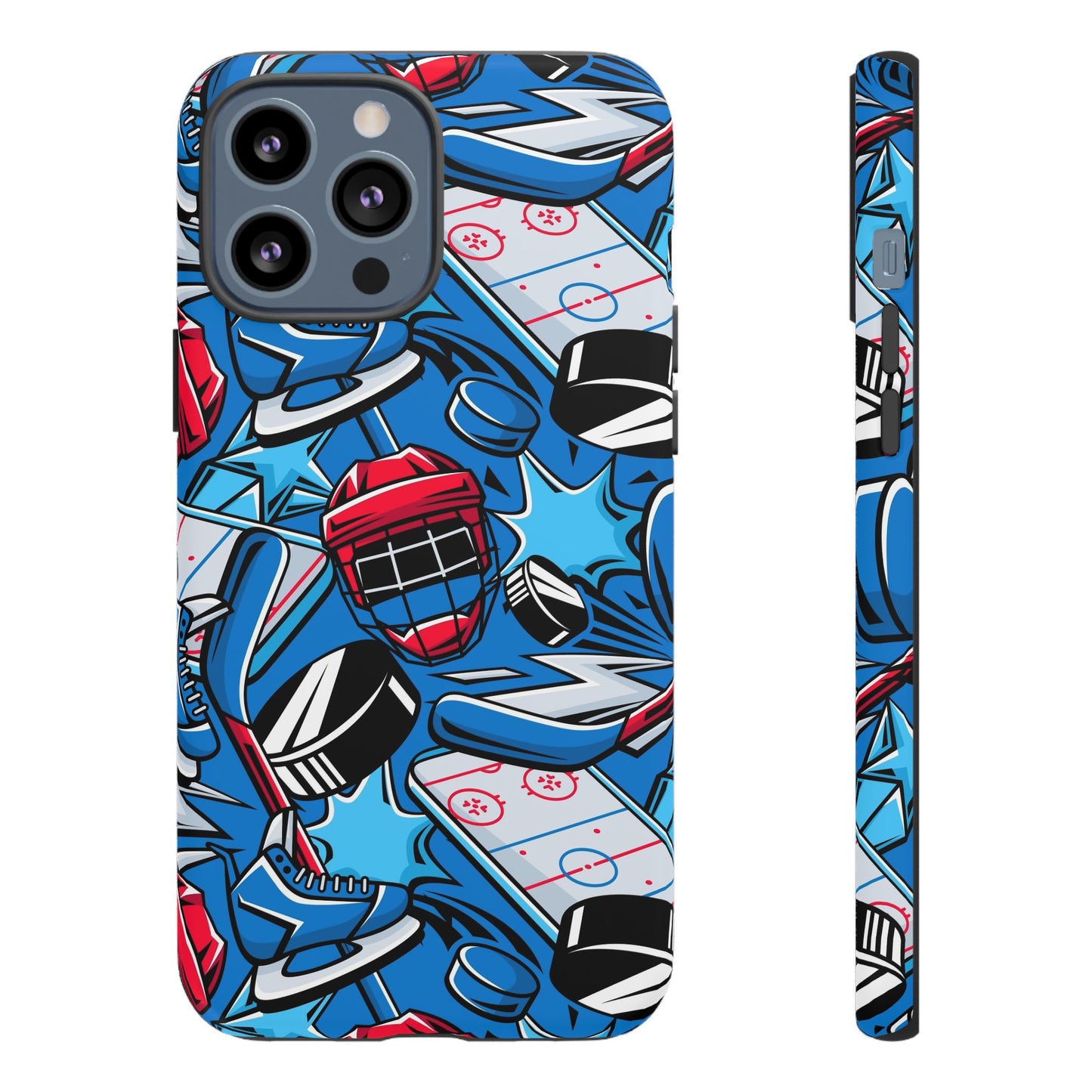 Ice Hockey PowerPlay: Sports-Inspired Phone Case for iPhone, Samsung Galaxy and Google Pixel devices