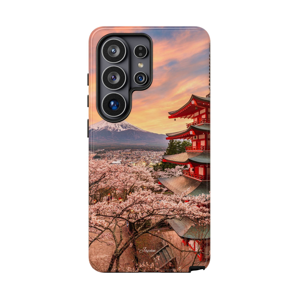 Mt. Fuji Sakura Dreams Phone Case for iPhone, Samsung Galaxy and Google Pixel devices
