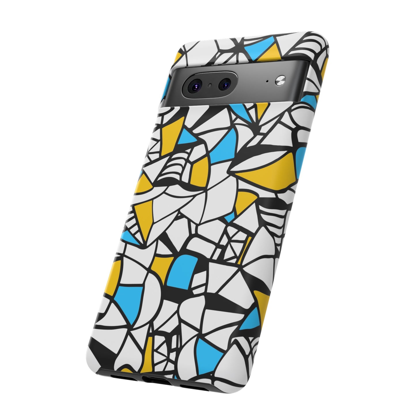 Abstract Graffiti: Tough Cases for iPhone, Galaxy and Pixel devices