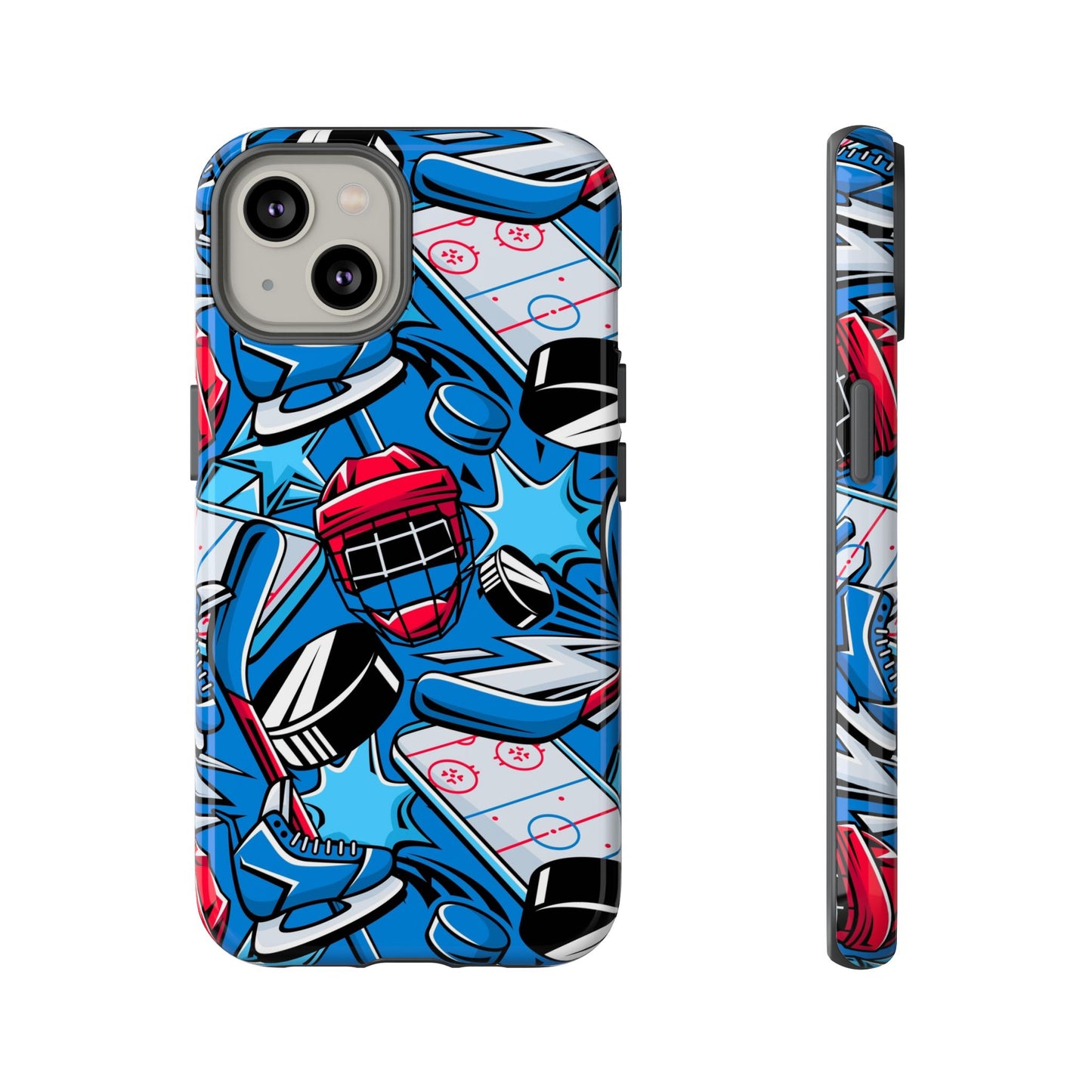 Ice Hockey PowerPlay: Sports-Inspired Phone Case for iPhone, Samsung Galaxy and Google Pixel devices