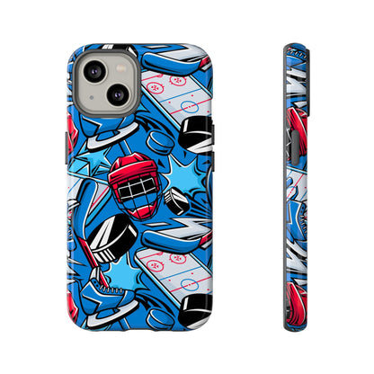 Ice Hockey PowerPlay: Sports-Inspired Phone Case for iPhone, Samsung Galaxy and Google Pixel devices
