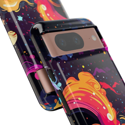 Celestial: Vibrant phone case for iPhone, Samsung Galaxy and Google Pixel devices