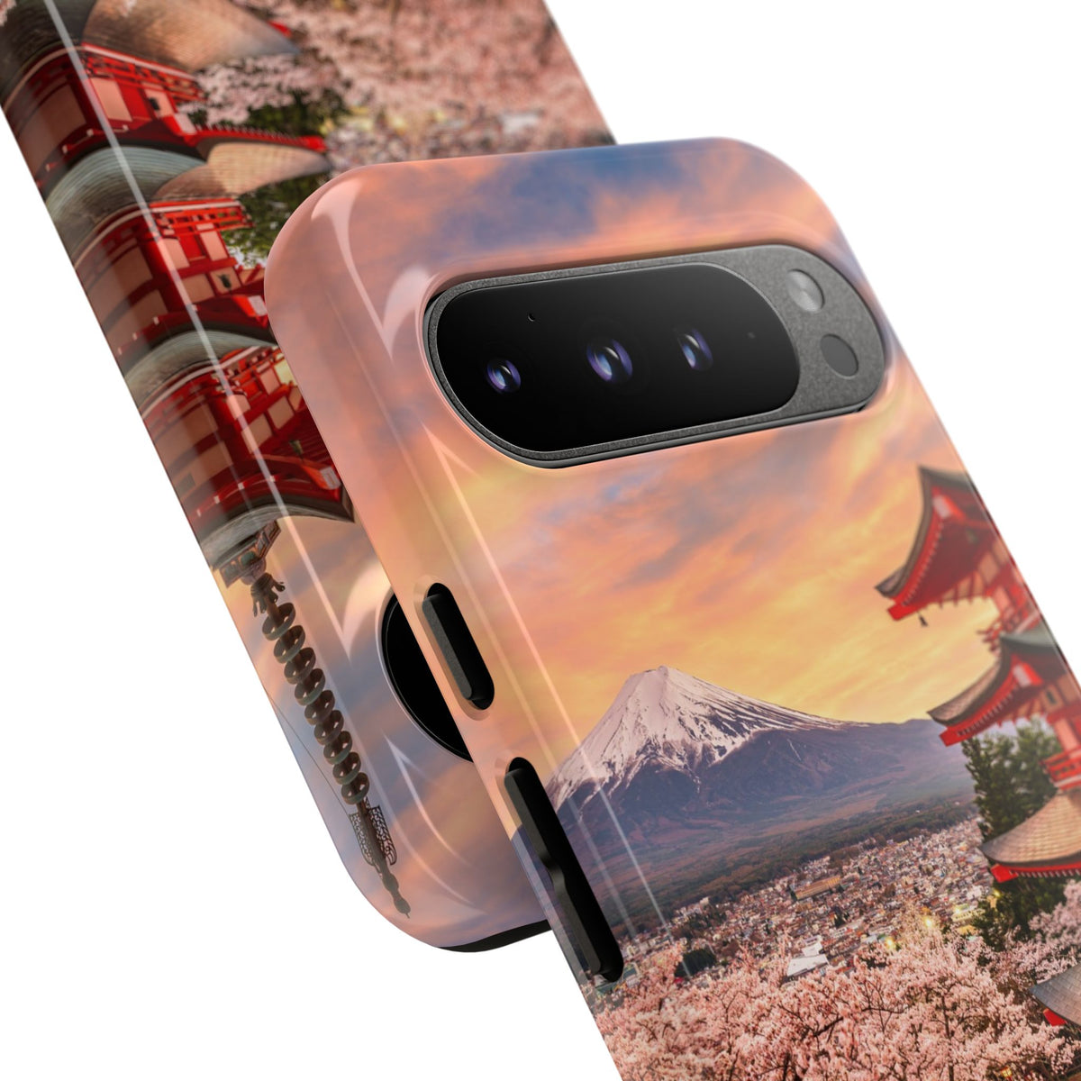 Mt. Fuji Sakura Dreams Phone Case for iPhone, Samsung Galaxy and Google Pixel devices
