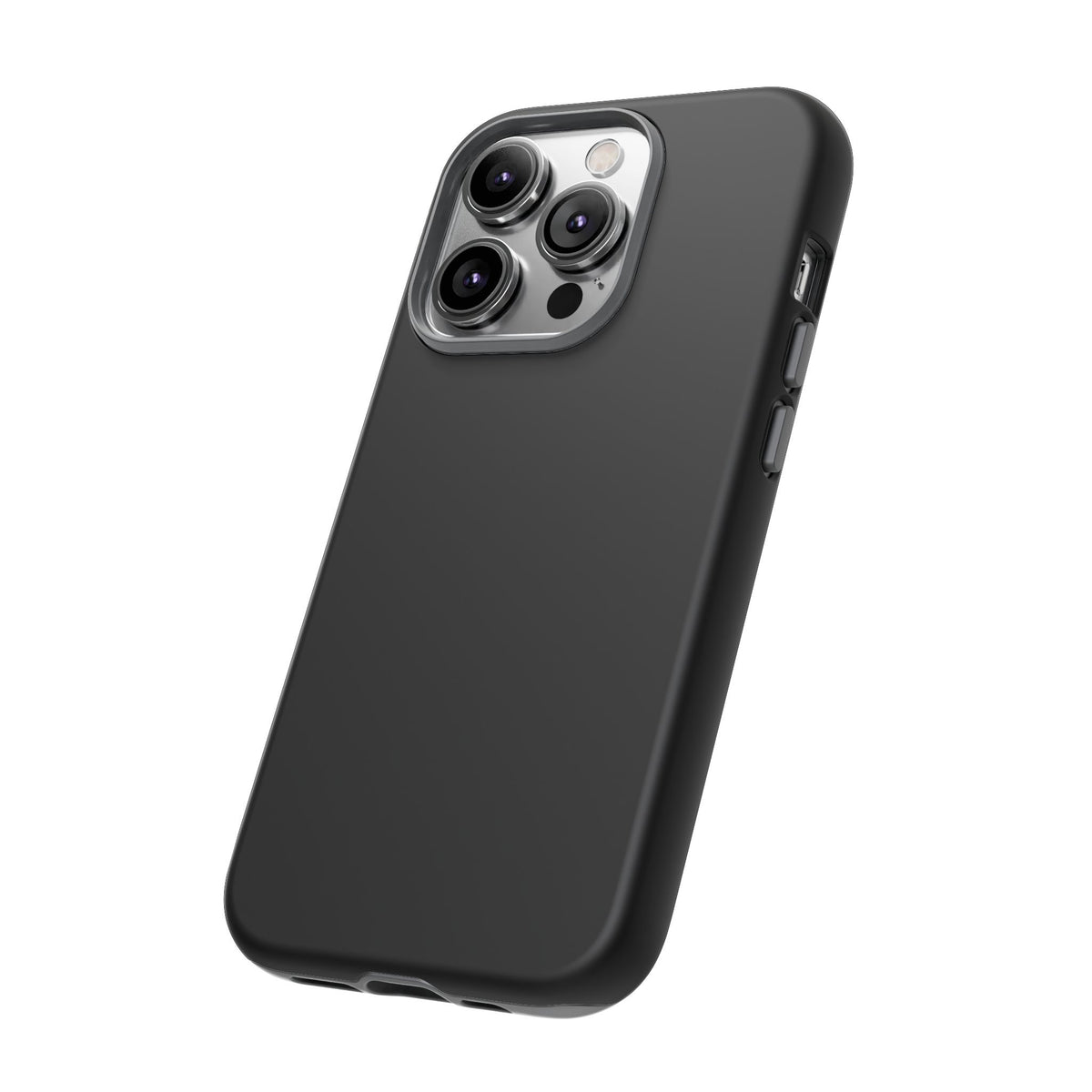 Space Black: Pure black phone case for iPhone, Samsung Galaxy and Google Pixel devices