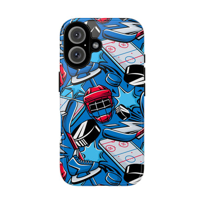 Ice Hockey PowerPlay: Sports-Inspired Phone Case for iPhone, Samsung Galaxy and Google Pixel devices