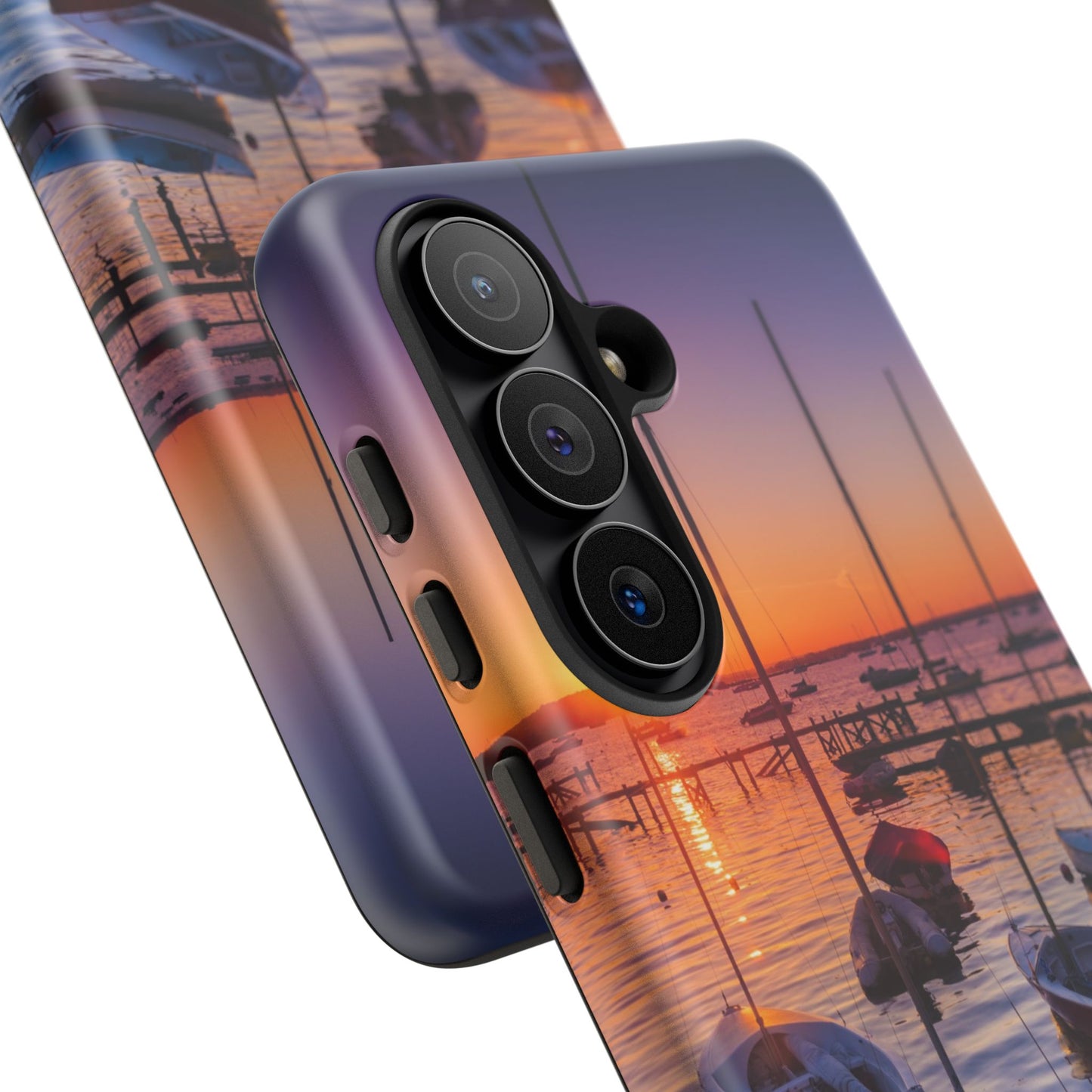Fortune Favors the Bold: Sunset Sail Phone Case for iPhone, Samsung Galaxy and Google Pixel devices