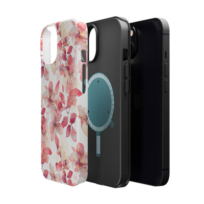 Aquarelbloemen: MagSafe-hoesje voor iPhone