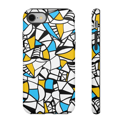 Abstract Graffiti: Tough Cases for iPhone, Galaxy and Pixel devices