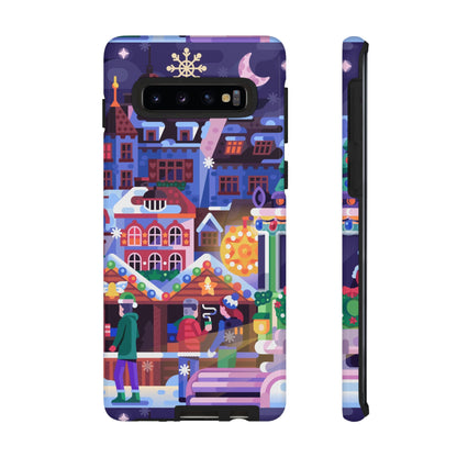 Christmas fair in Old Town: Holiday-Themed case for iPhone, Samsung Galaxy and Google Pixel