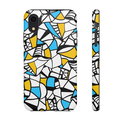 Abstract Graffiti: Tough Cases for iPhone, Galaxy and Pixel devices