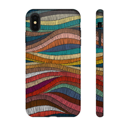 Threaded Harmony: Tapestry-inspired Phone Case for iPhone, Samsung Galaxy and Google Pixel devices
