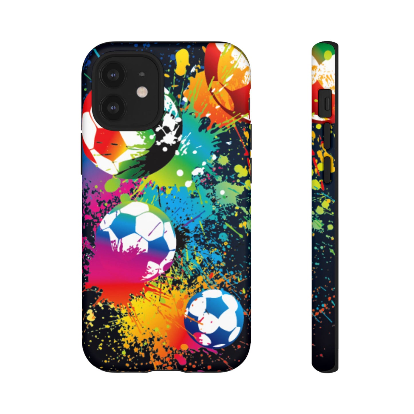 Footballer's Phone Case: Vibrant Case for iPhone, Samsung Galaxy and Google Pixel devices