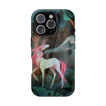 Fairy & Unicorn: Enchanted MagSafe Phone Case for iPhone