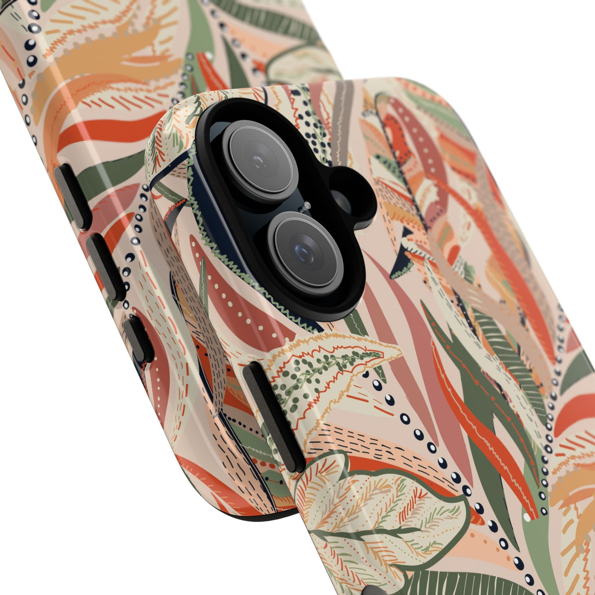 Terracotta Leaves Phone Case: Nature‑Inspired Art for iPhone, Samsung Galaxy and Google Pixel devices