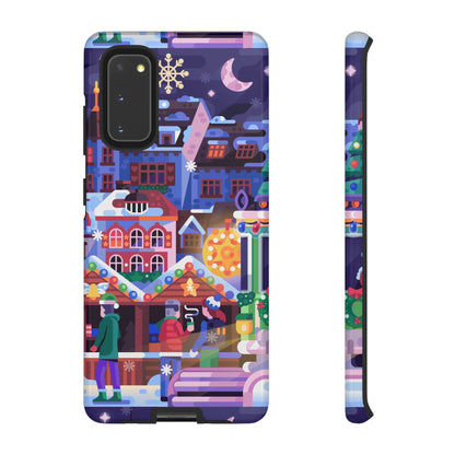 Christmas fair in Old Town: Holiday-Themed case for iPhone, Samsung Galaxy and Google Pixel