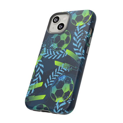 Football: Protective phone case for iPhone, Samsung Galaxy and Google Pixel phones