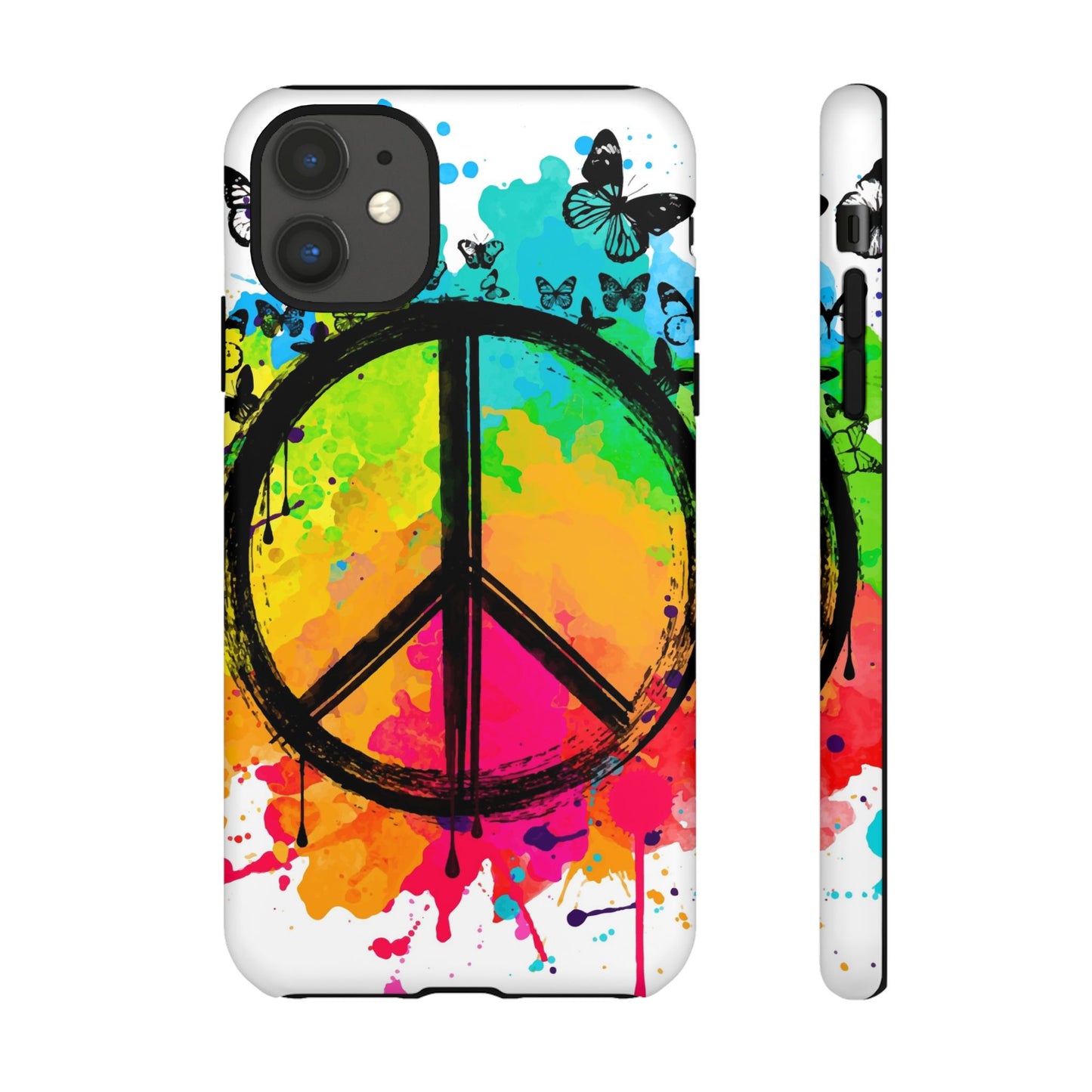Peace Bloom: Inspiring Phone Case for iPhone and Samsung Galaxy