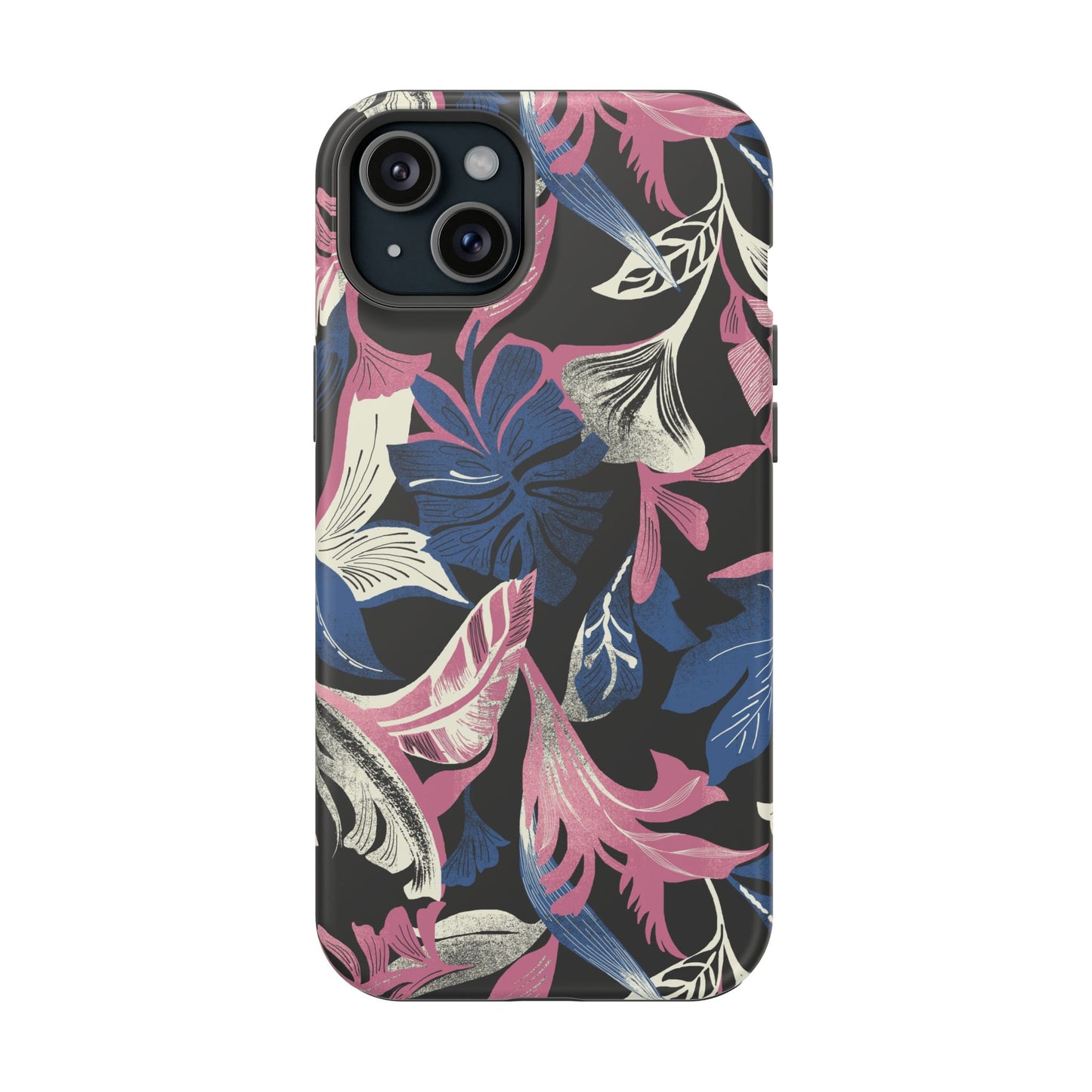 Tropique (MagSafe version): Palm & Fall Fusion Phone Case for iPhone
