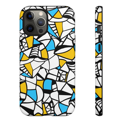 Abstract Graffiti: Tough Cases for iPhone, Galaxy and Pixel devices