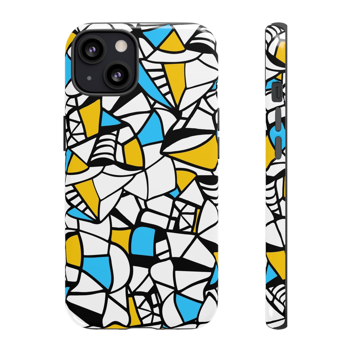 Abstract Graffiti: Tough Cases for iPhone, Galaxy and Pixel devices