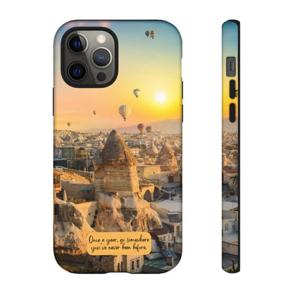 Cappadocia: Stunning travel-inspired phone case for iPhone, Samsung Galaxy and Pixel devices