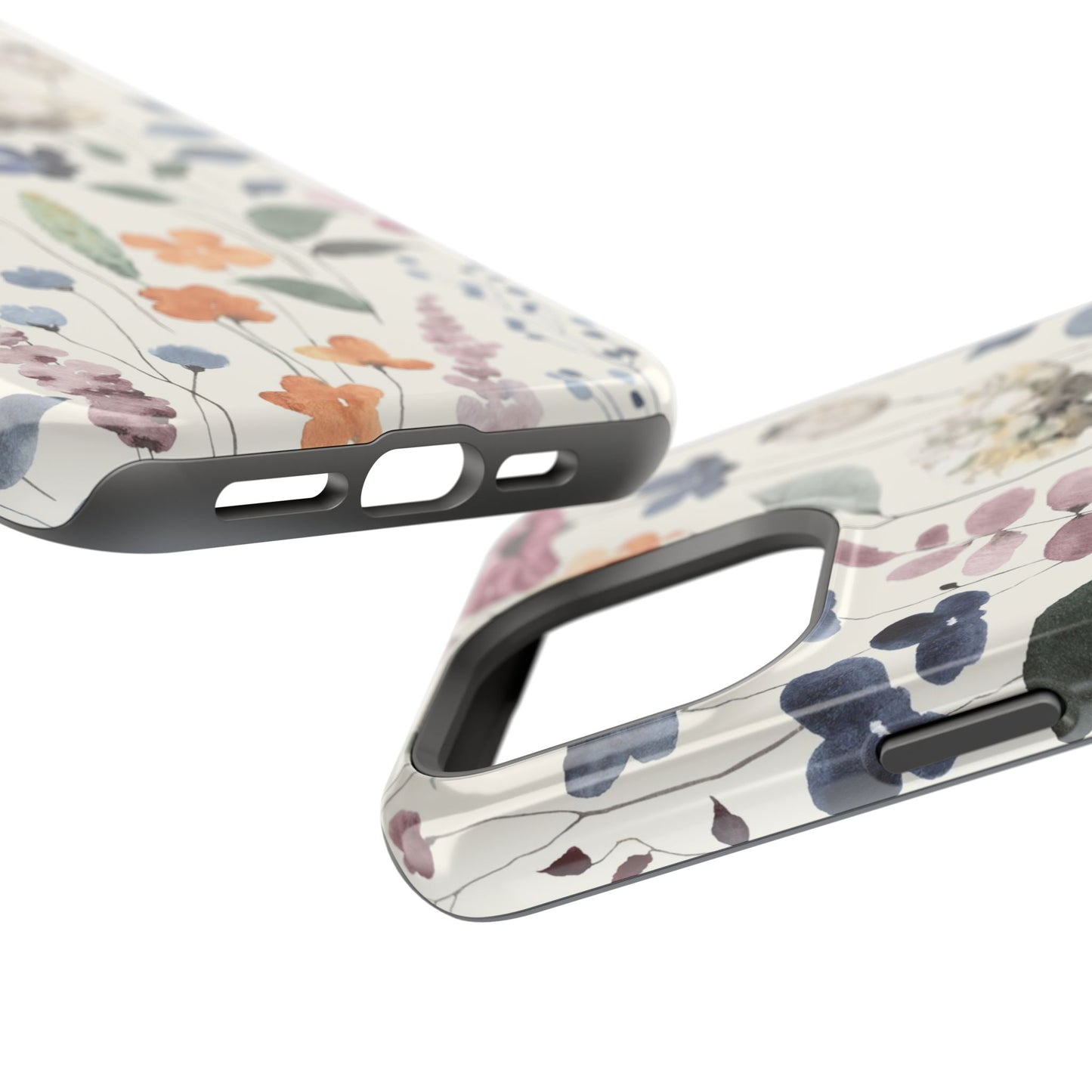 Floral prints phone case for iPhone (MagSafe version)