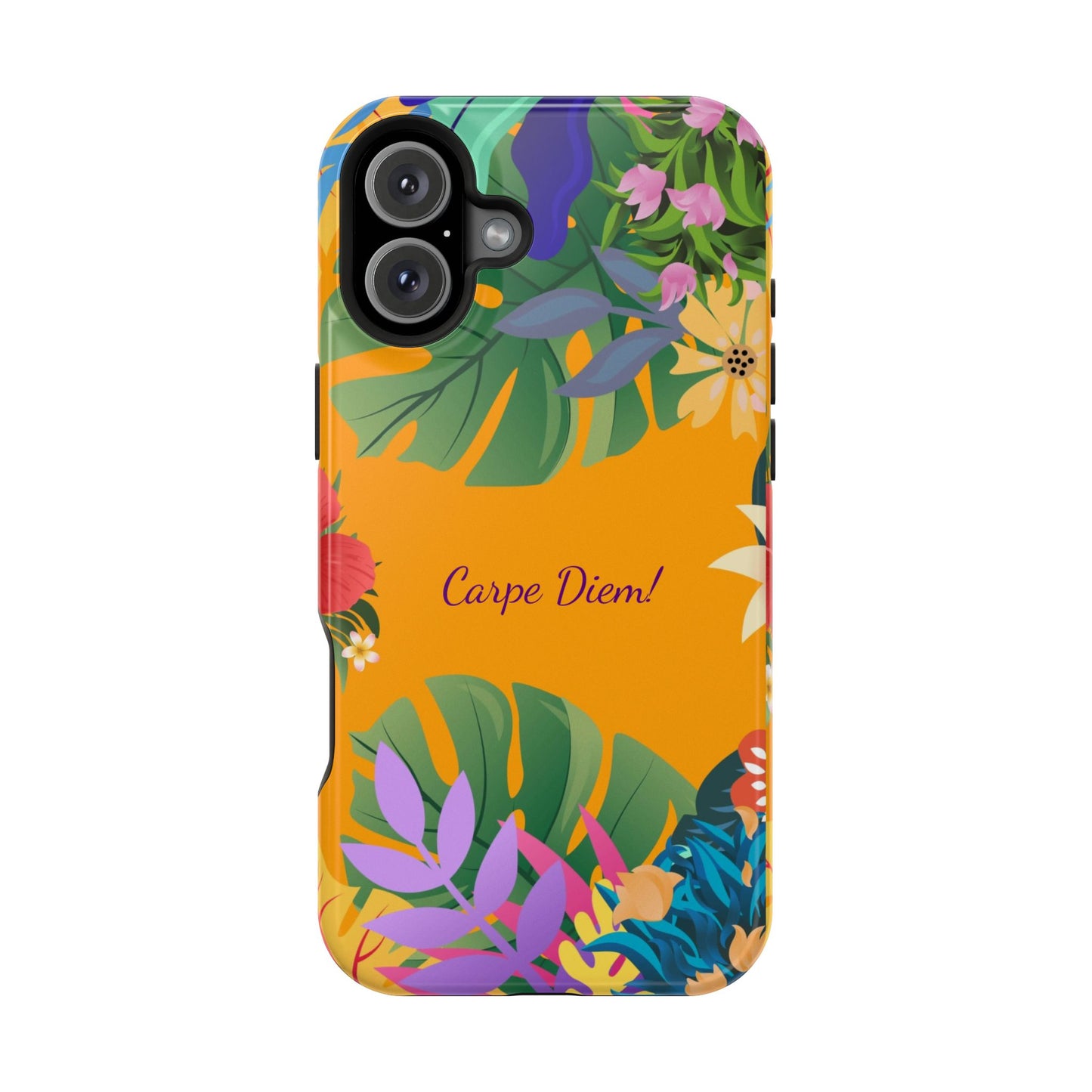 Carpe Diem: Colorful MagSafe Phone Case for iPhone