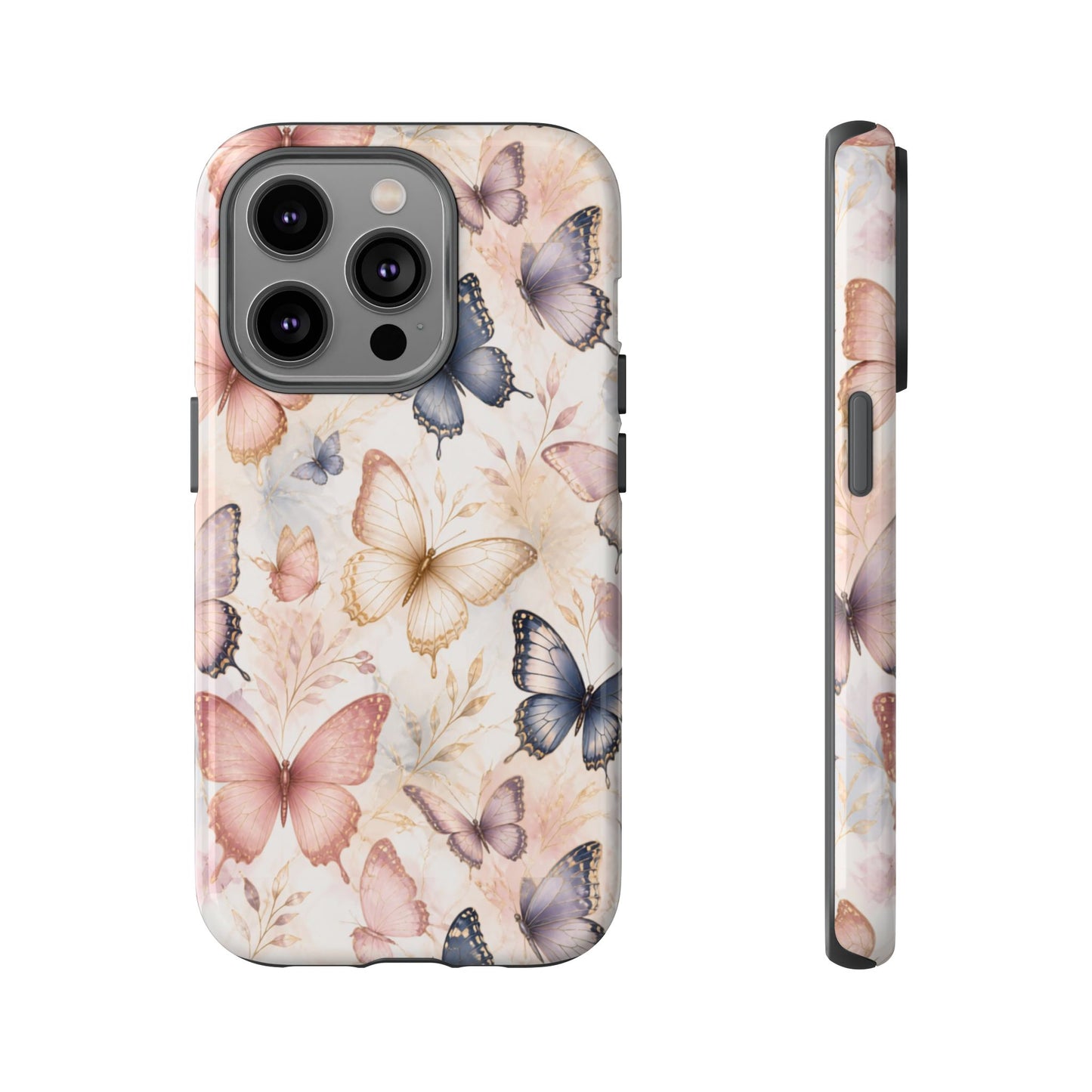 Butterfly Pastels Phone Case: Tough Case for iPhone and Samsung Galaxy devices