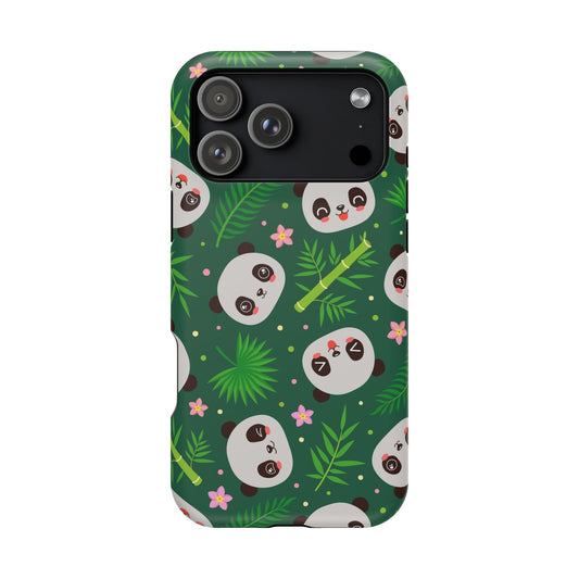 Cute Panda: Phone case for Apple iPhone (MagSafe compatible)