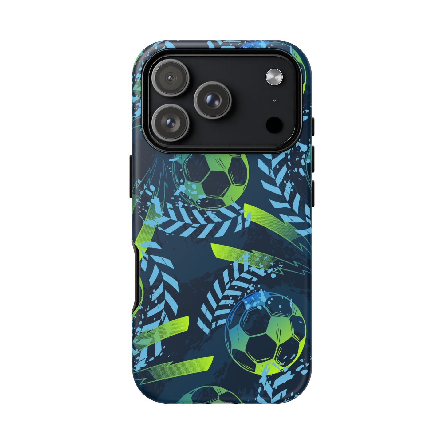Football Grunge: Sporty Phone Case for iPhone, Samsung Galaxy and Google Pixel