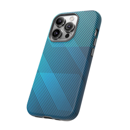 Blue Elegance: Tough Case for iPhone, Samsung Galaxy and Google Pixel devices