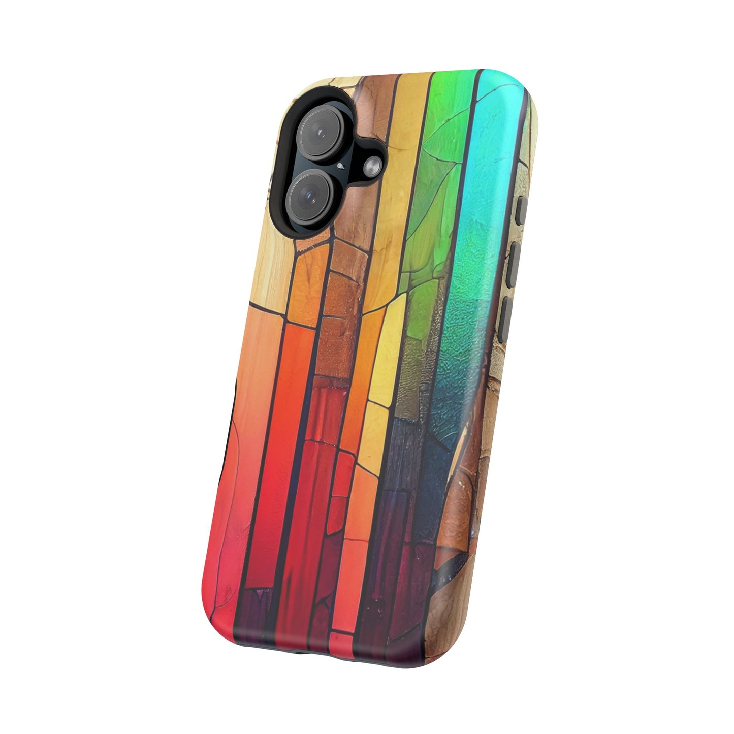 Stained Glass Design MagSafe Case for iPhone
