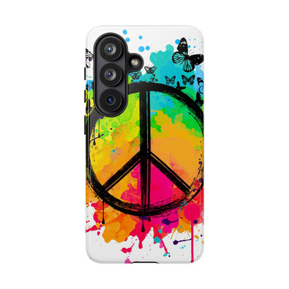 Peace Bloom: Inspiring Phone Case for iPhone and Samsung Galaxy