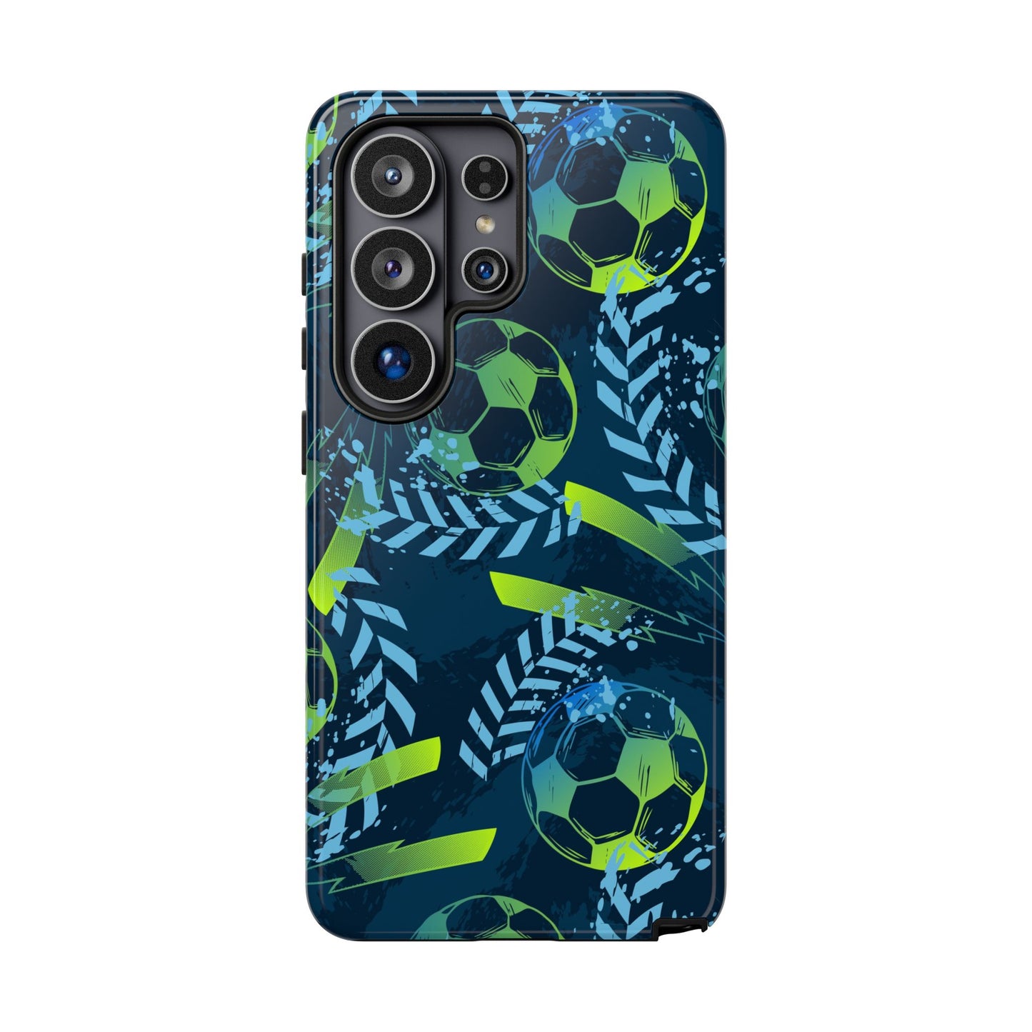 Football Grunge: Sporty Phone Case for iPhone, Samsung Galaxy and Google Pixel