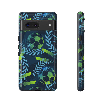 Football: Protective phone case for iPhone, Samsung Galaxy and Google Pixel phones