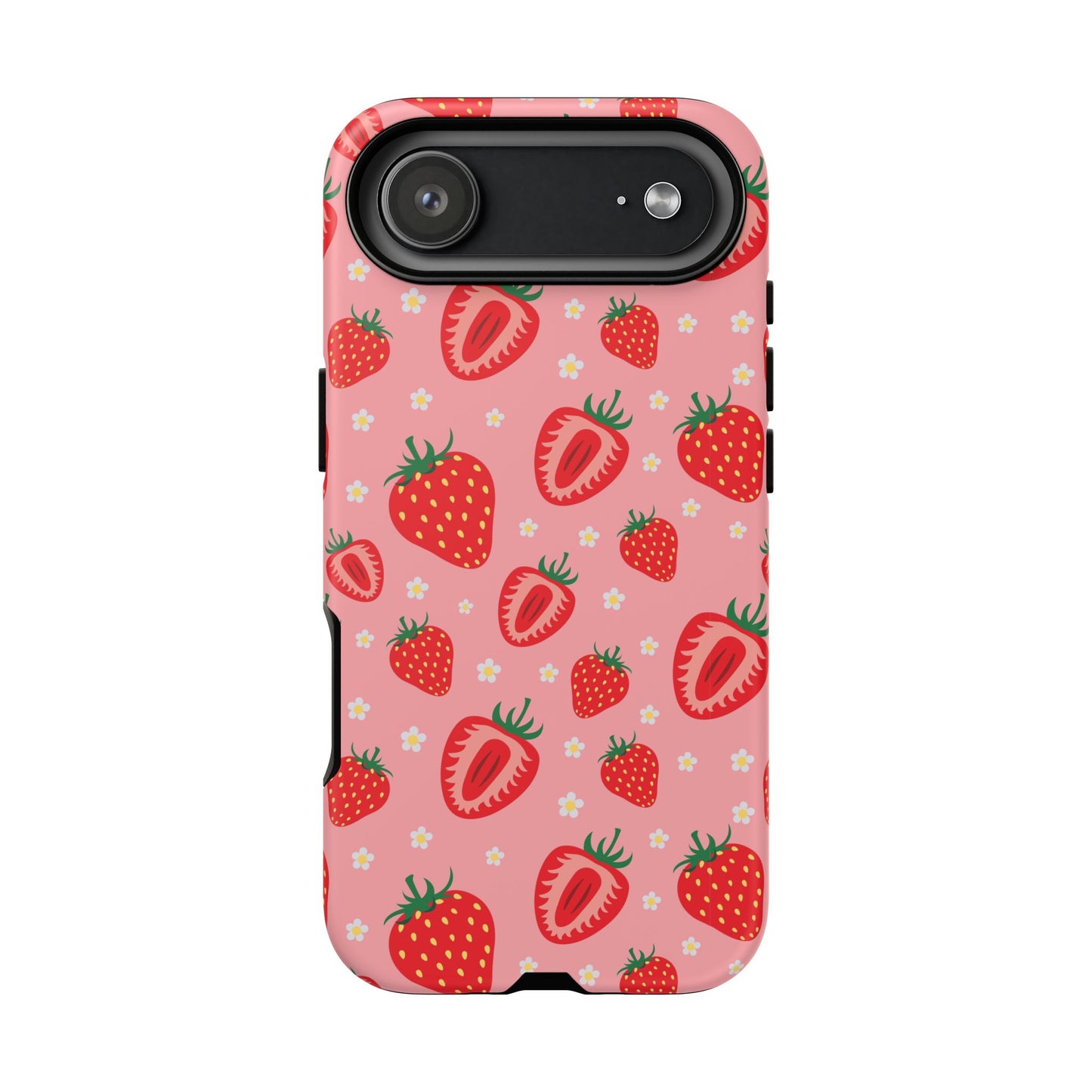 Berry Strawberry: Fruit-inspired phone case for iPhone, Samsung Galaxy and Google Pixel devices