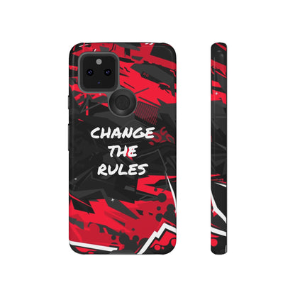 Verander de regels: stevige hoes voor iPhone-, Galaxy- en Pixel-apparaten