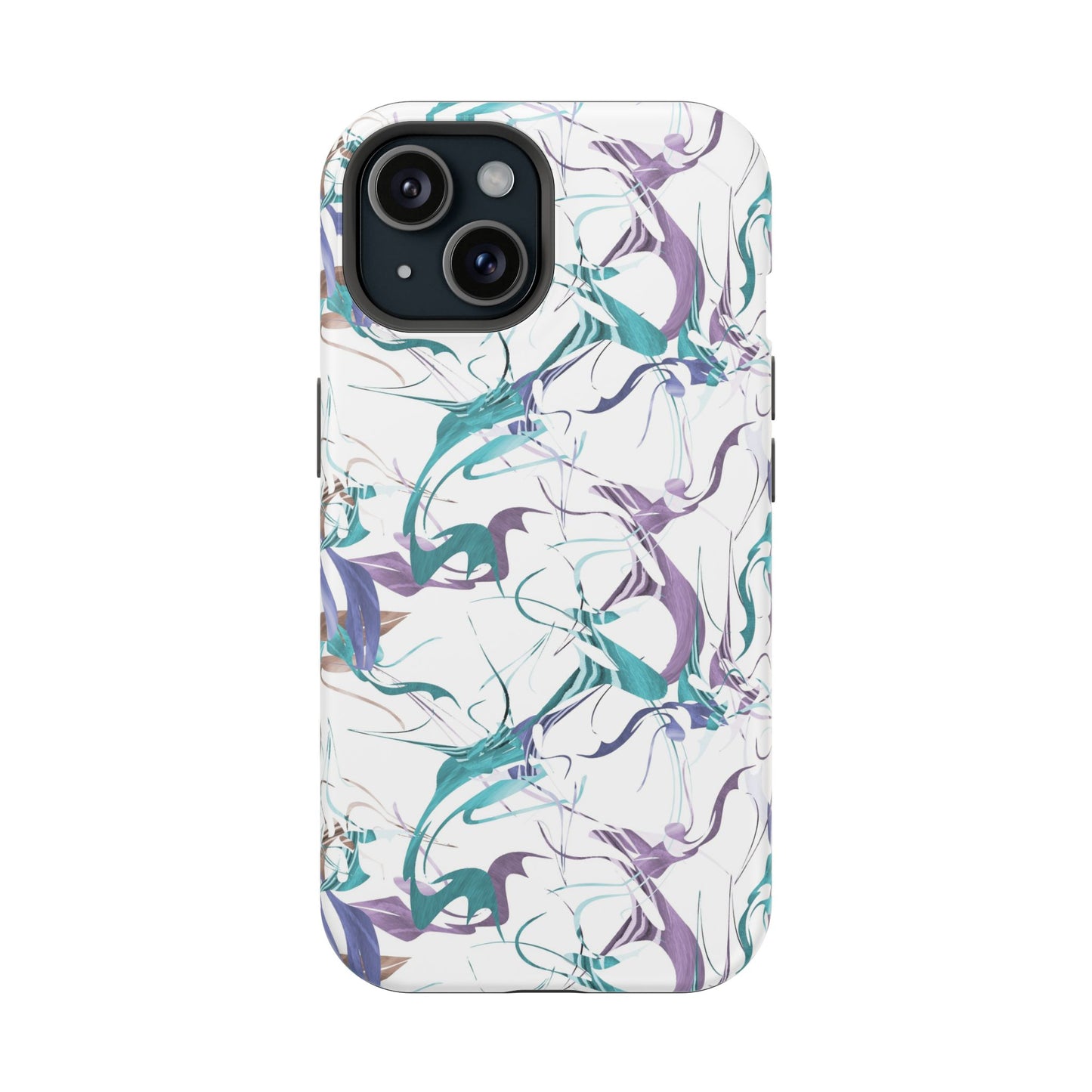 Vector (MagSafe version): Abstract Elegant Phone Case for iPhone, Samsung Galaxy and Google Pixel devices