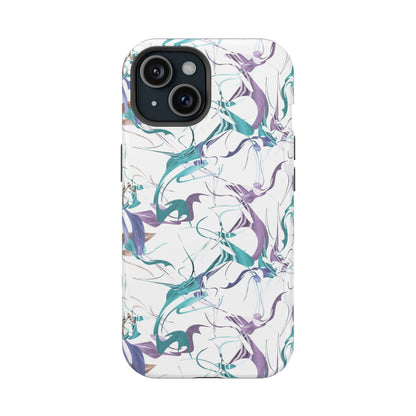 Vector (MagSafe version): Abstract Elegant Phone Case for iPhone, Samsung Galaxy and Google Pixel devices