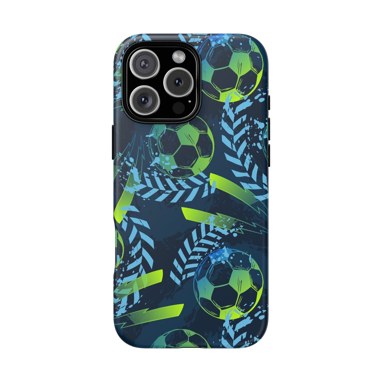 Football Grunge: Sporty Phone Case for iPhone, Samsung Galaxy and Google Pixel