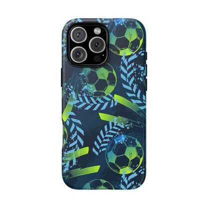 Football Grunge: Sporty Phone Case for iPhone, Samsung Galaxy and Google Pixel