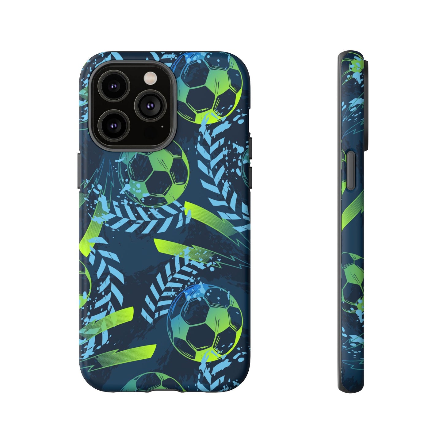 Football Grunge: Sporty Phone Case for iPhone, Samsung Galaxy and Google Pixel