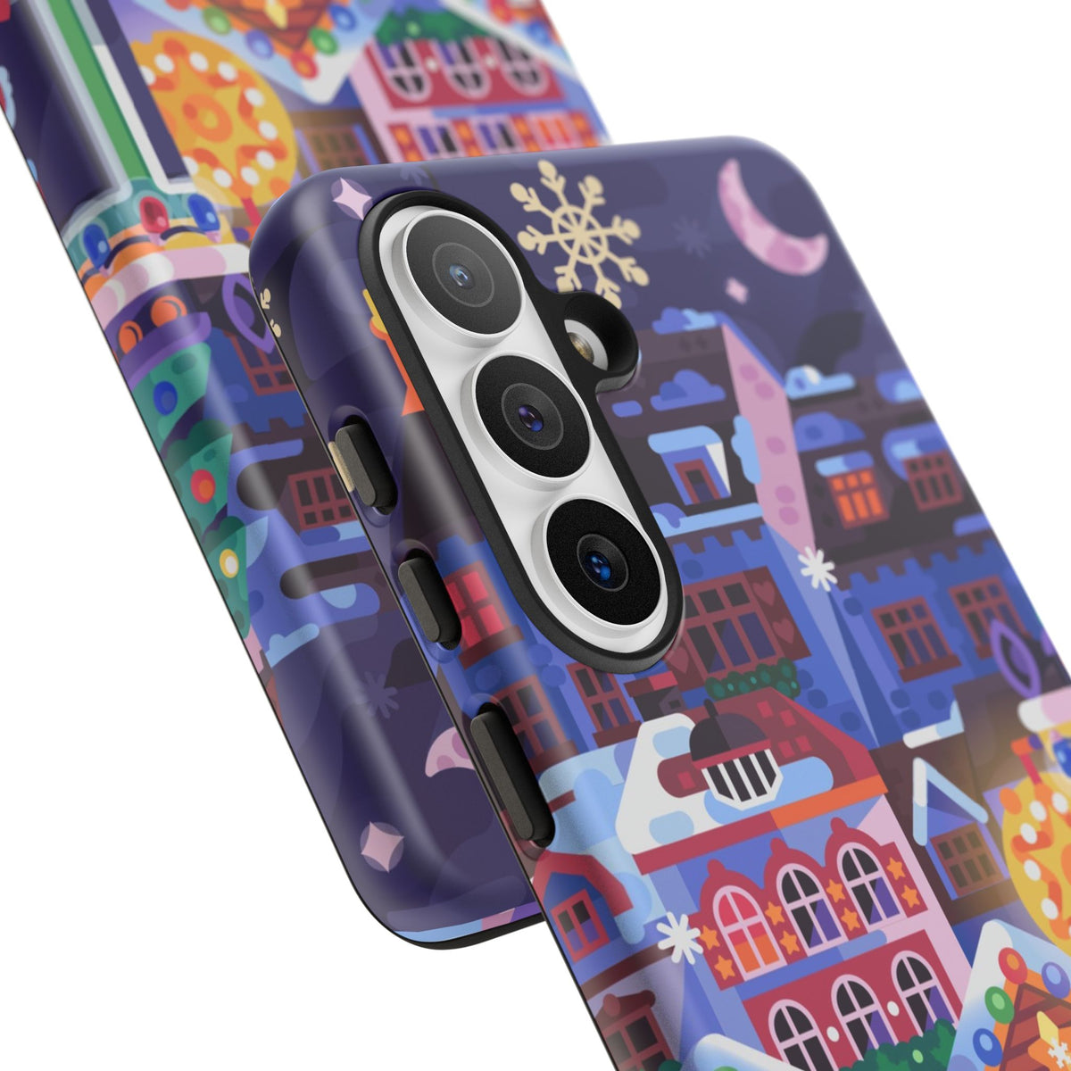 Christmas Fair in Old Town: Holiday-Themed case for iPhone, Samsung Galaxy and Google Pixel