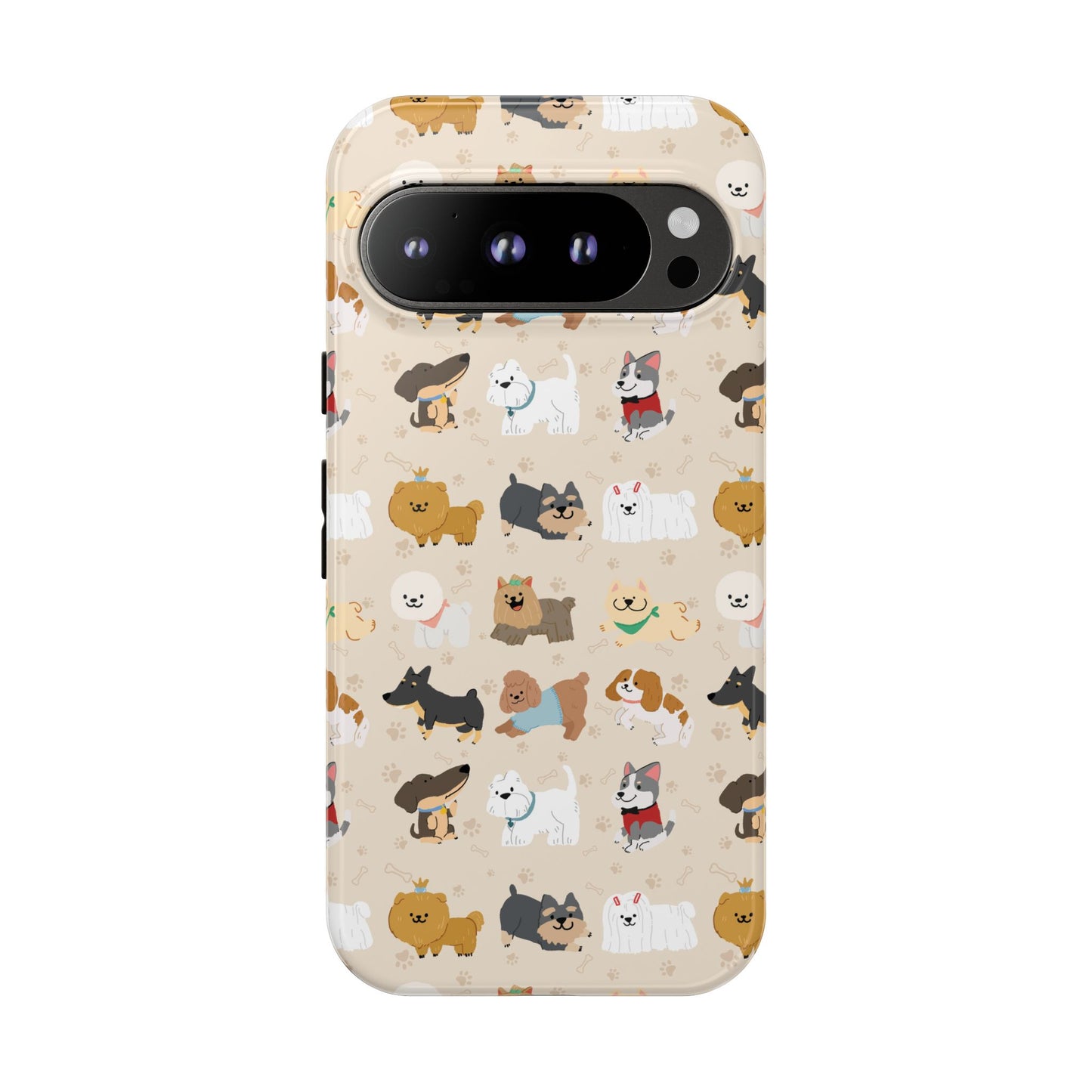 Cute Dogs: Tough Case for iPhone, Samsung Galaxy and Google Pixel devices