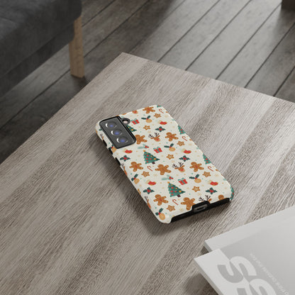 Gingerbread Holidays: Xmas-themed phone case for iPhone, Samsung and Google Pixel