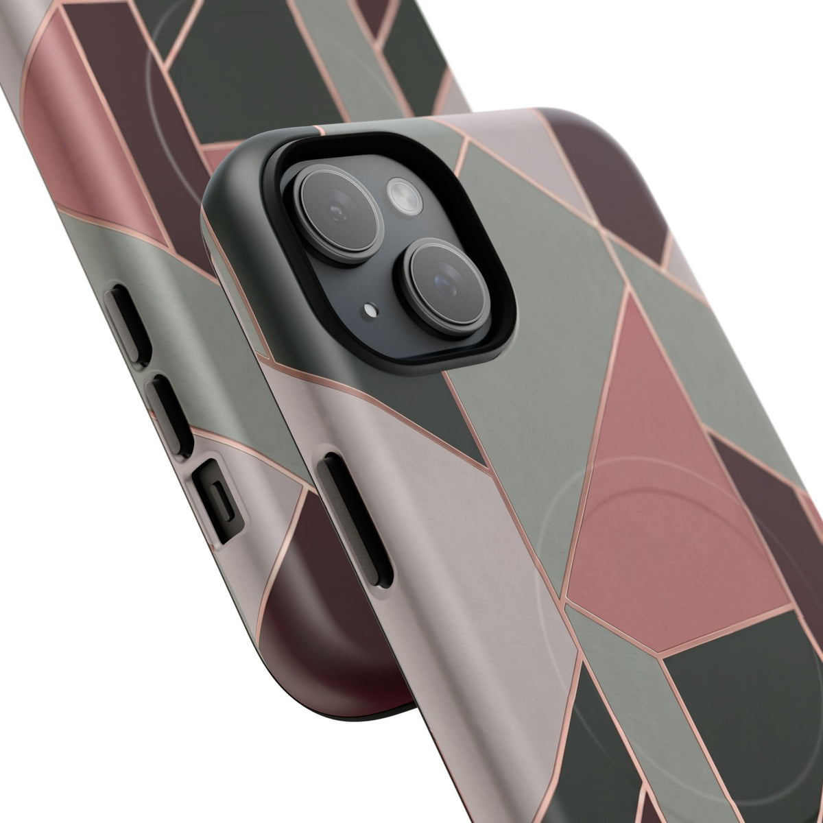 Geometric Luxe MagSafe Phone Case for iPhone